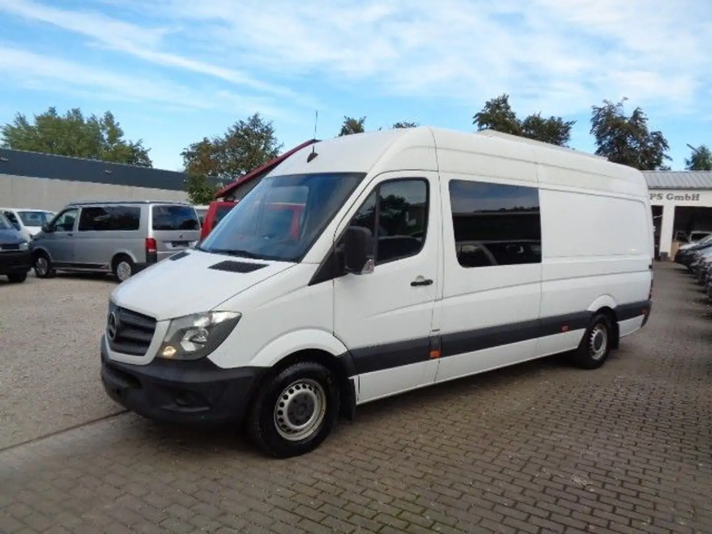 Mercedes-Benz Sprinter 314 CDI Mixto 6-Sitzer 1. Hand Blanc - 1