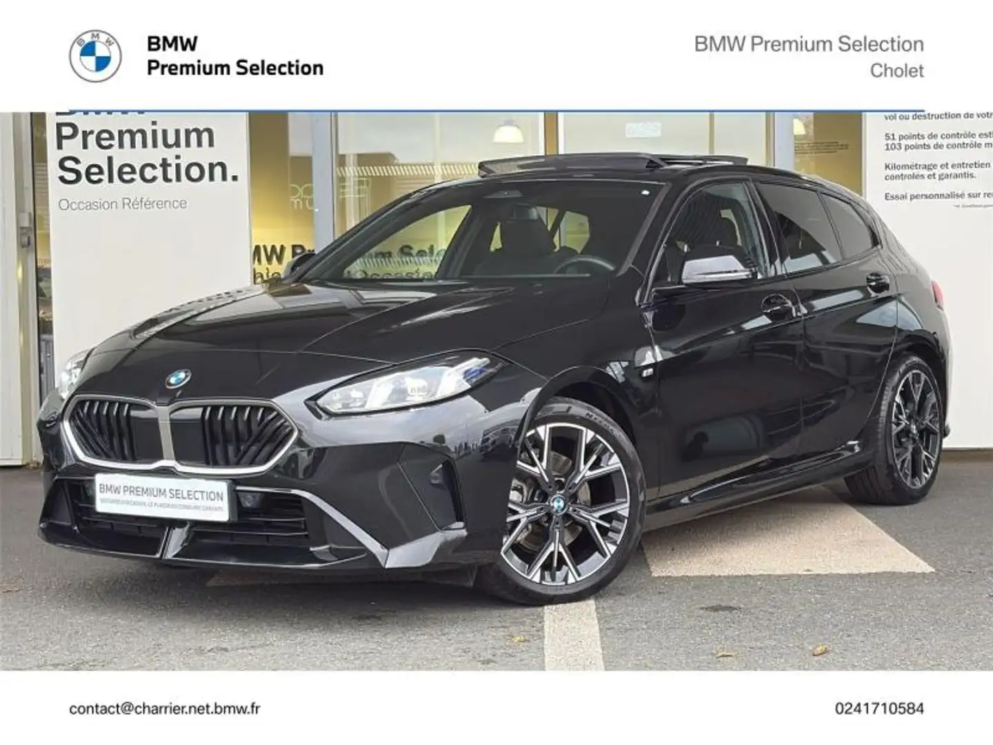 BMW 120 120A 170ch M Sport DKG7 Noir - 1