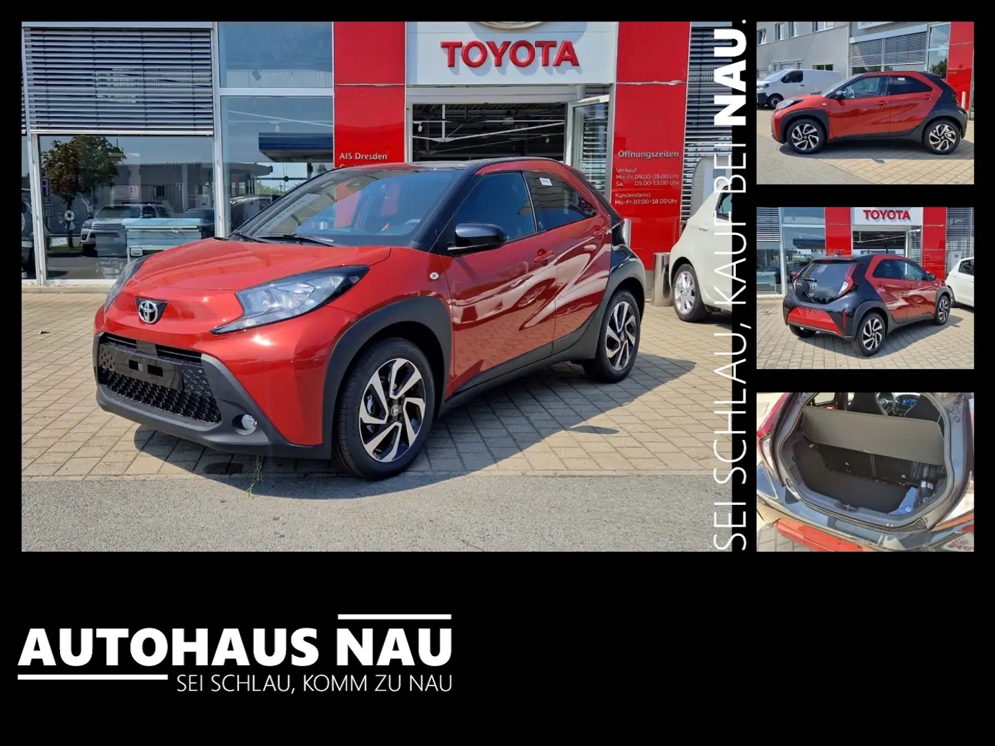 Toyota Aygo X 1.0 Teamplayer Automatik Schwarz - 1