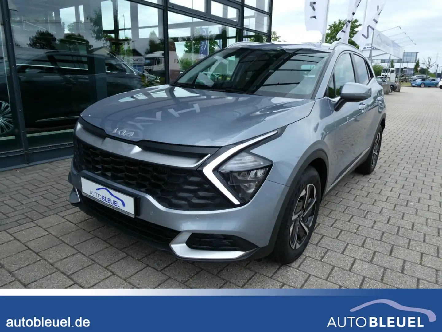 Kia Sportage 1.6 T-GDI MH*2WD*T.Leder*Prycy*LED*NAVI*PDC*Alu*SH Silber - 1