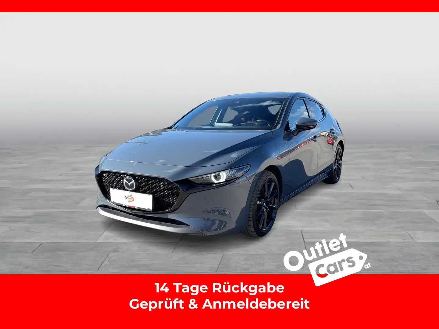 Mazda 3 Skyactiv-X186 AWD GT+ Grau - 1