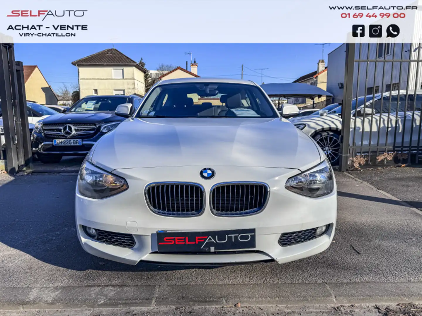 BMW 118 (F21/F20) 118DA 143CH PREMIERE 3P Bianco - 2