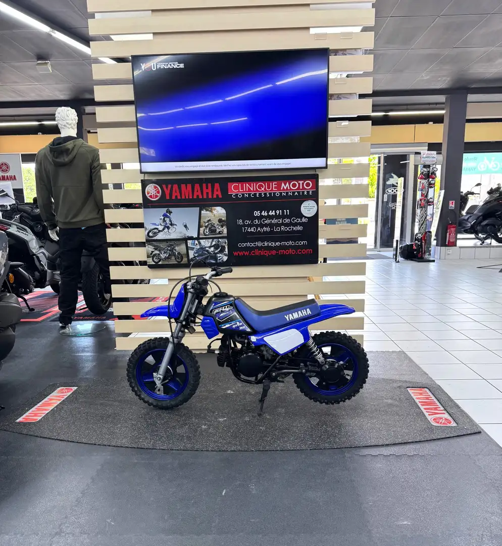 Yamaha PW 50 Blauw - 1