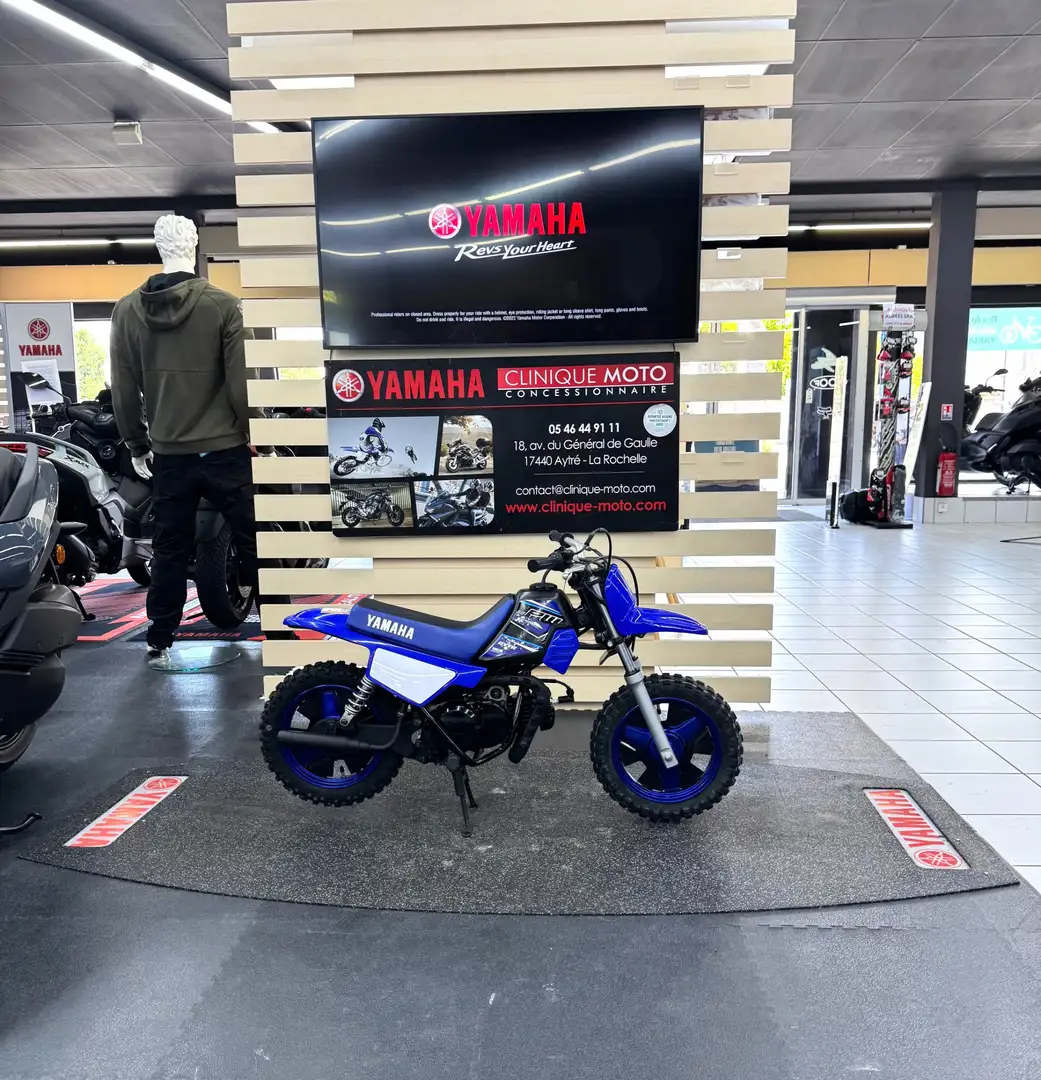 Yamaha PW 50 Blauw - 2