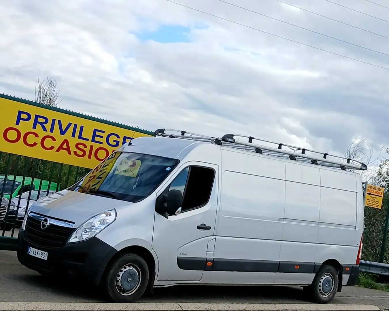 Opel Movano 3PL 23 BITURBO 170cv L3 H2 GPS AIRCO CAMERA ATTREM Grijs - 1