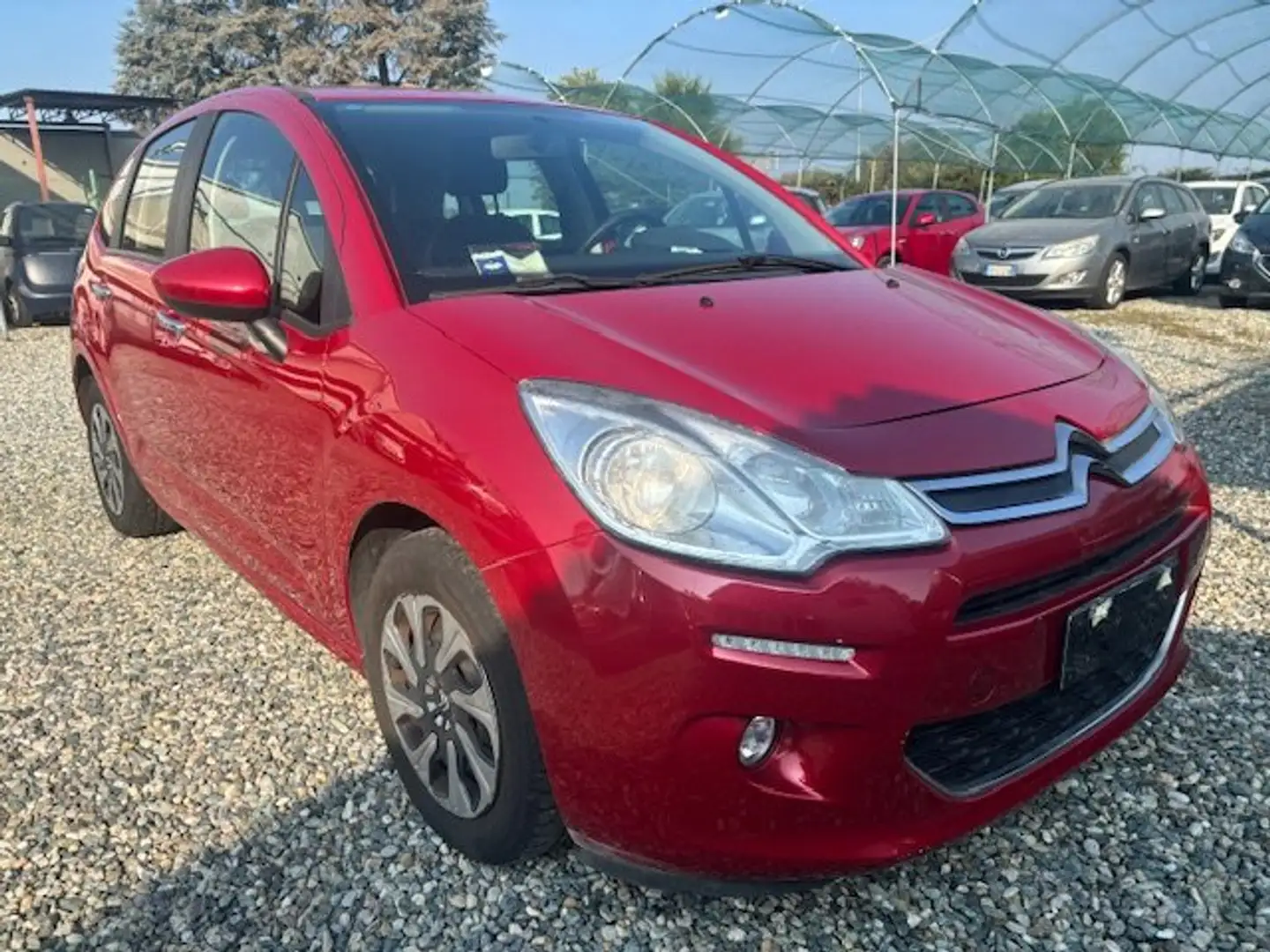 Citroen C3 C3 1.2 vti Seduction 82cv FL NEOPATENTATI Rosso - 1