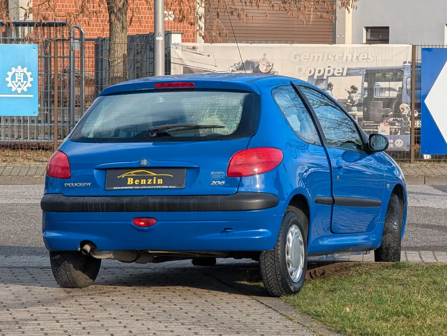 Peugeot 206 Grand Filou Cool*KLIMA*RADIO-CD*ZV-FUNK !! Blau - 2