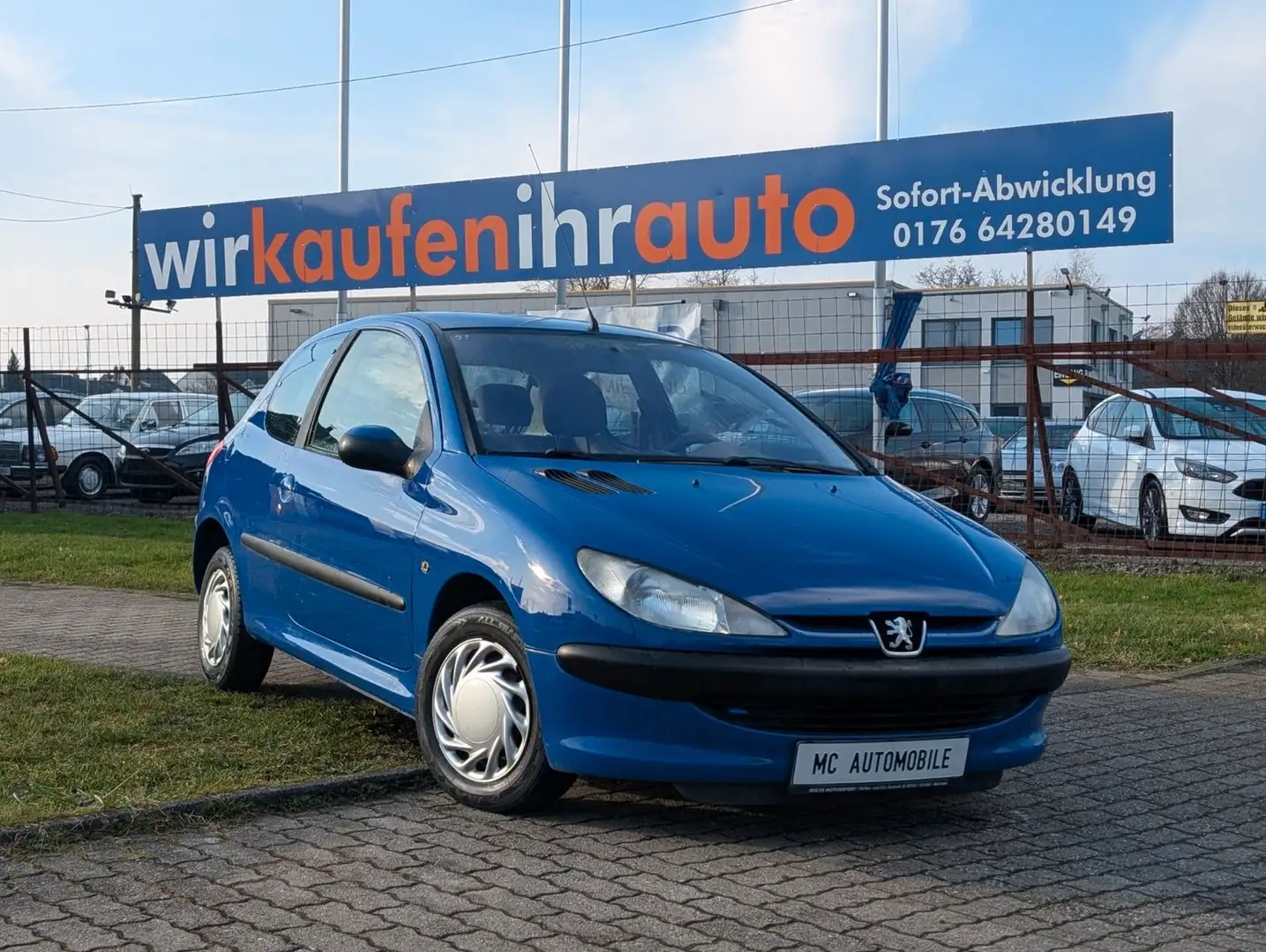 Peugeot 206 Grand Filou Cool*KLIMA*RADIO-CD*ZV-FUNK !! Blau - 1