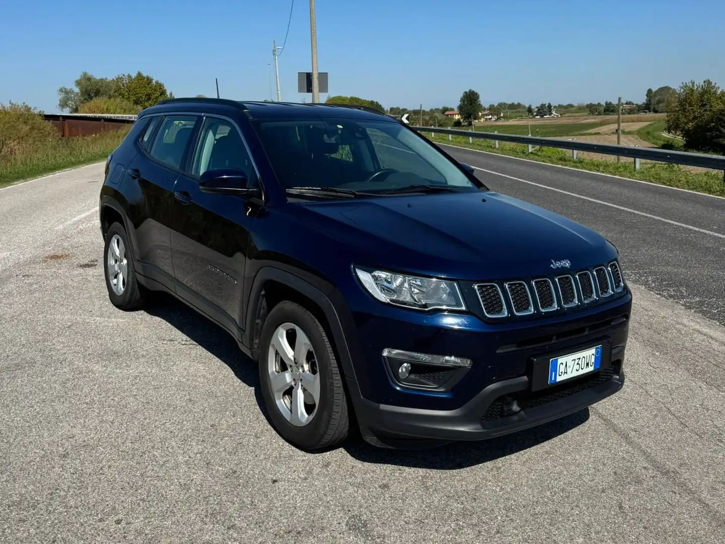 Jeep Compass Compass II 2017 1.6 mjt Longitude 2wd 120cv my19 Bleu - 1