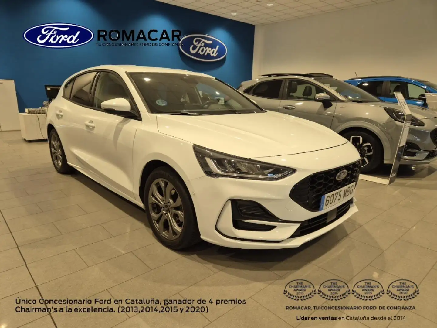 Ford Focus 1.0 Ecoboost MHEV ST-Line 125 Blanco - 2