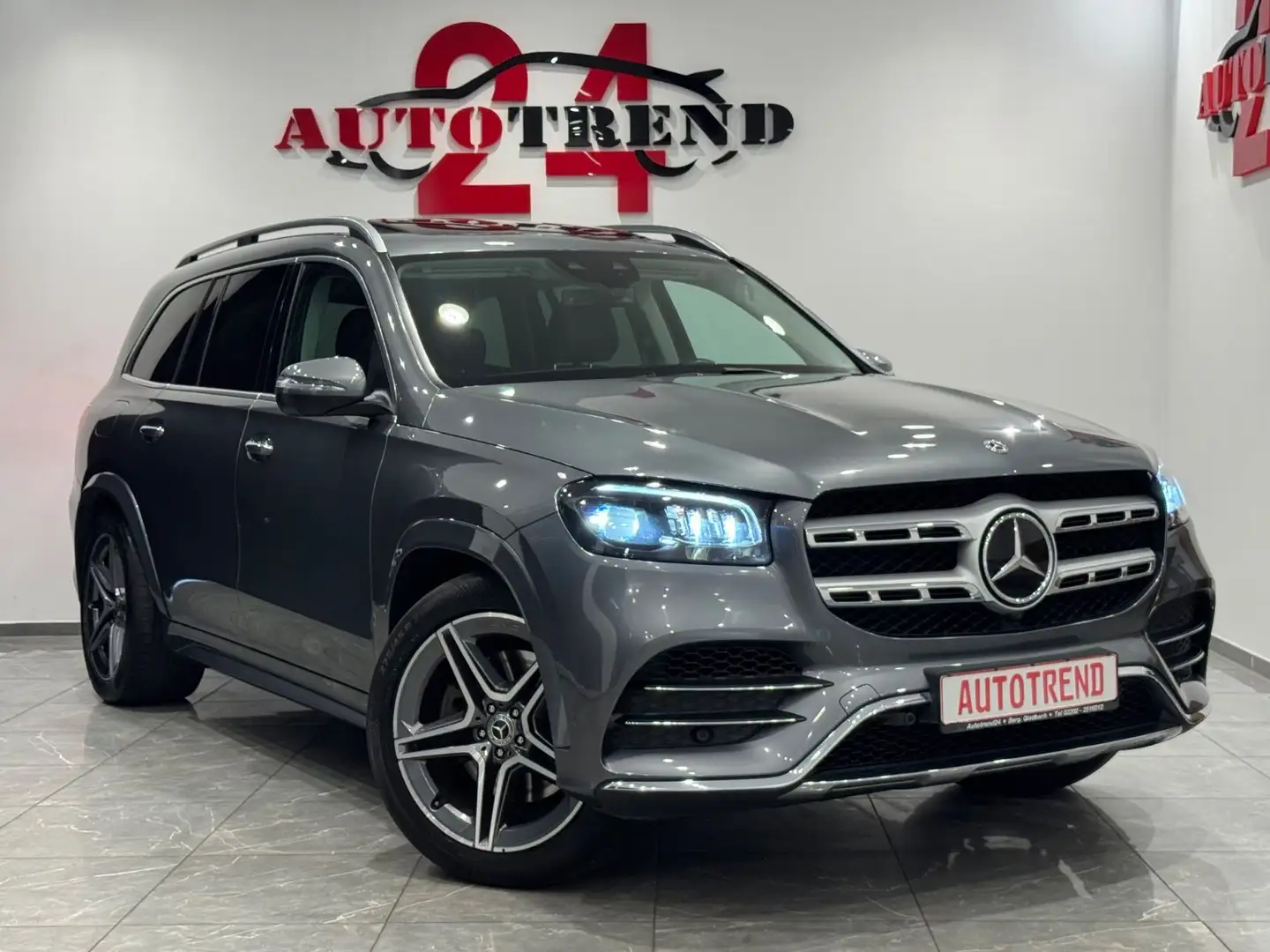 Mercedes-Benz GLS 400 d 4Matic AMG-LINE 7-SITZER PANO+HUD+AHK Grau - 2