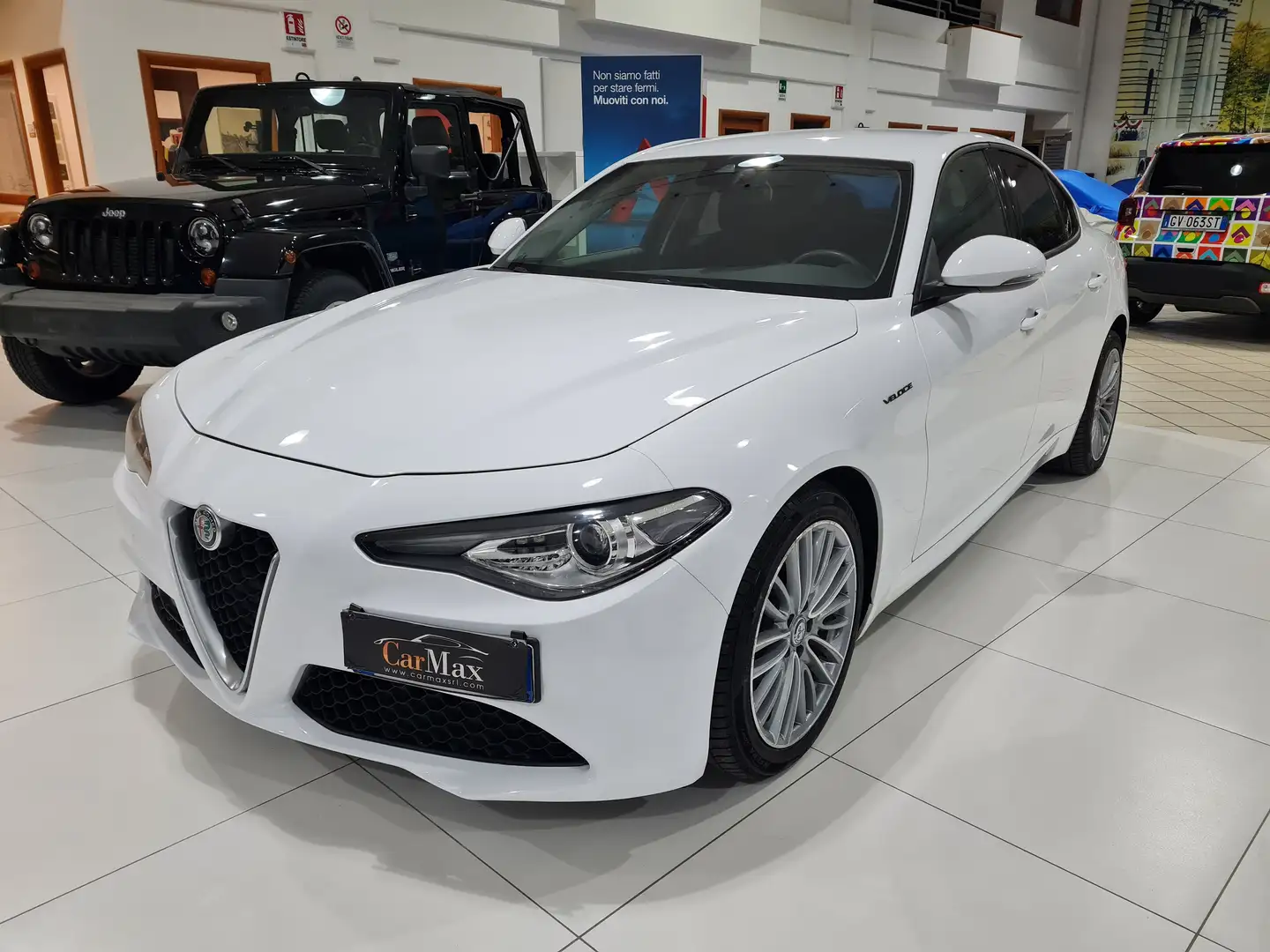 Alfa Romeo Giulia 2.2 Turbo Diesel 150CV AT8 Tech Edition Nero - 1