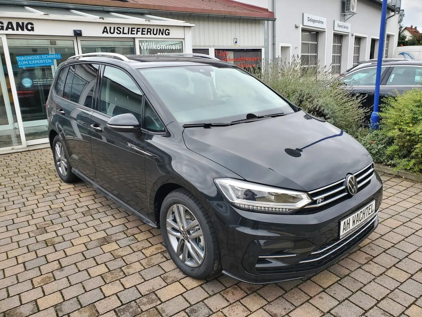 Volkswagen Touran TSI DSG R-Line EasyOpen IQ-Light Kamera 7-Sitzer Noir - 2