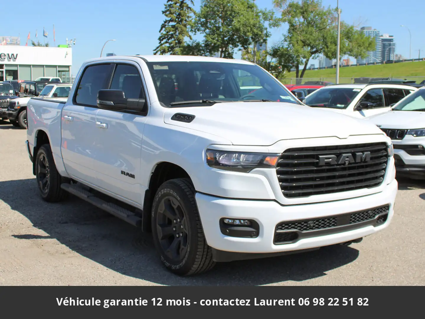 Dodge RAM New Sport Night 12P 3.0L Hurricane 4x4 Tout compris hors homologation 4500e Blanc - 1