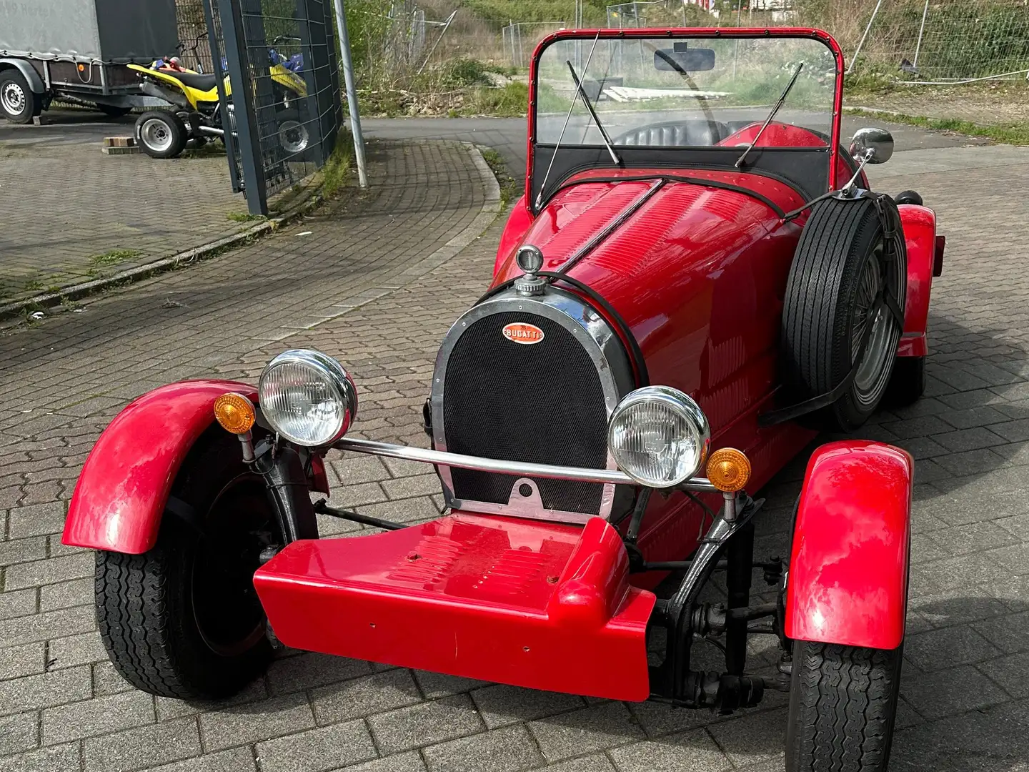 Bugatti Bugatti AHK Replika, Oldtimer Kırmızı - 2