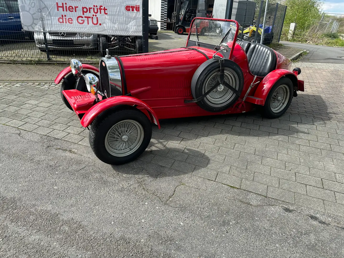 Bugatti Egyéb Bugatti AHK Replika, Oldtimer Piros - 1