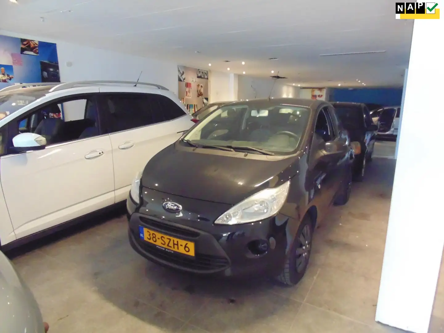 Ford Ka/Ka+ 1.2 Cool & Sound start/stop 2012 Noir - 1