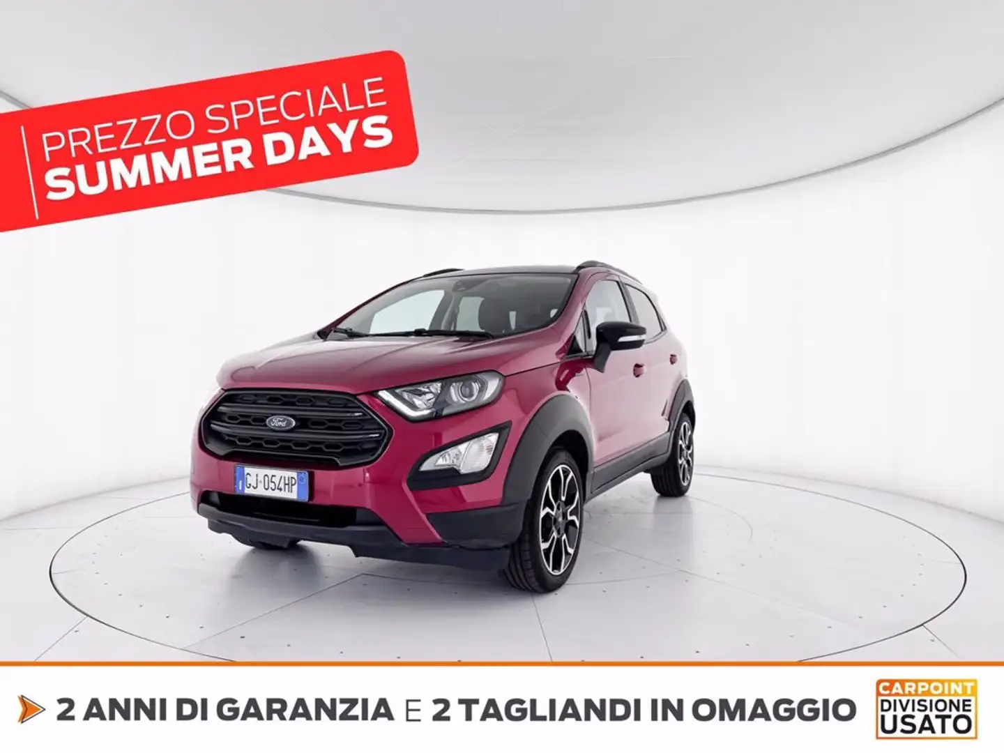 Ford EcoSport 1.0 ecoboost active s&s 125cv Rosso - 1