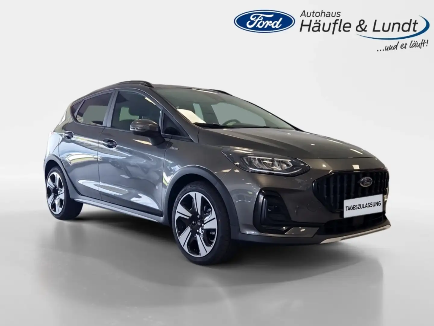 Ford Fiesta Active 1.0 Benzin MHEV Winterpaket Navi Apple CarP Grau - 2