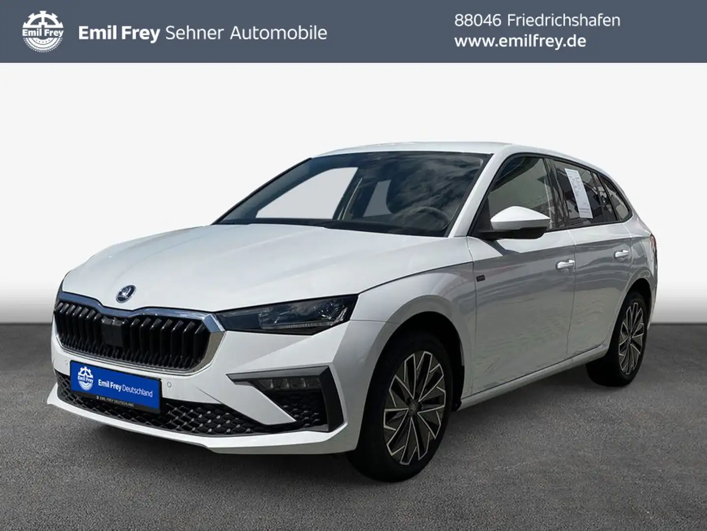 Skoda Scala 1.0 TSI DSG Tour 85 kW, 5-türig Blanc - 1