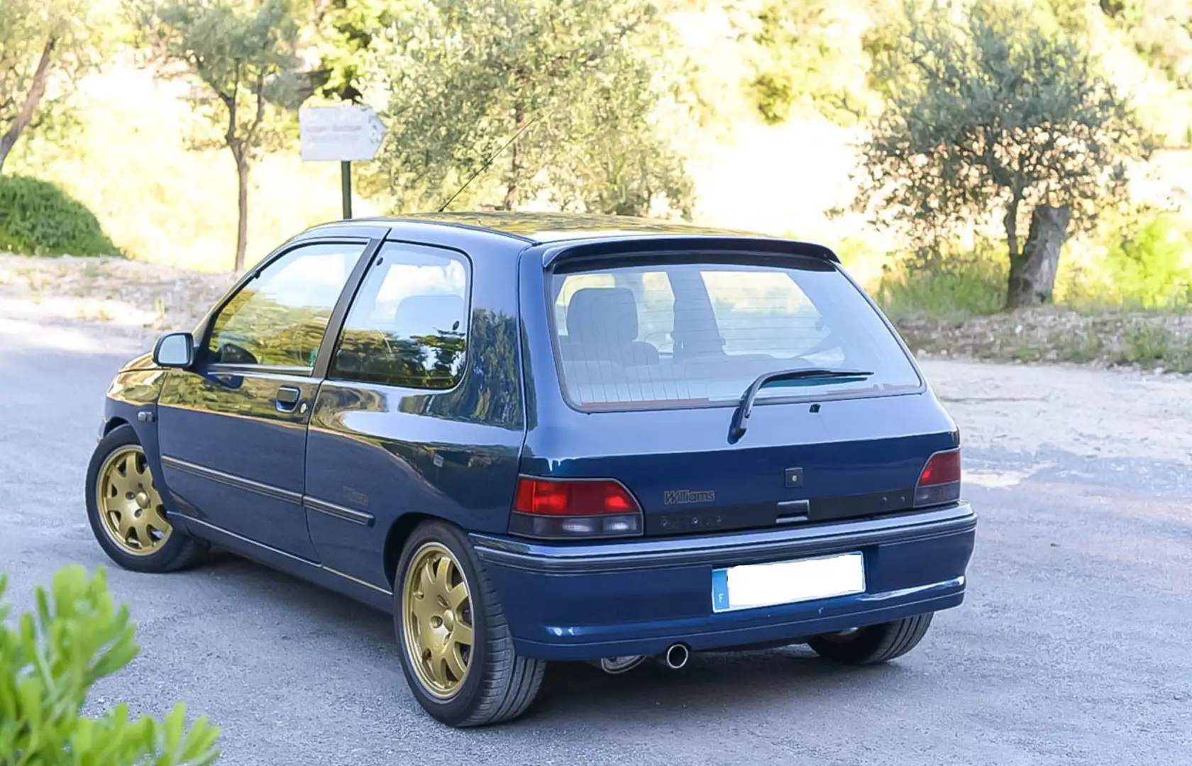 Renault Clio Phase 1 Williams Blauw - 2