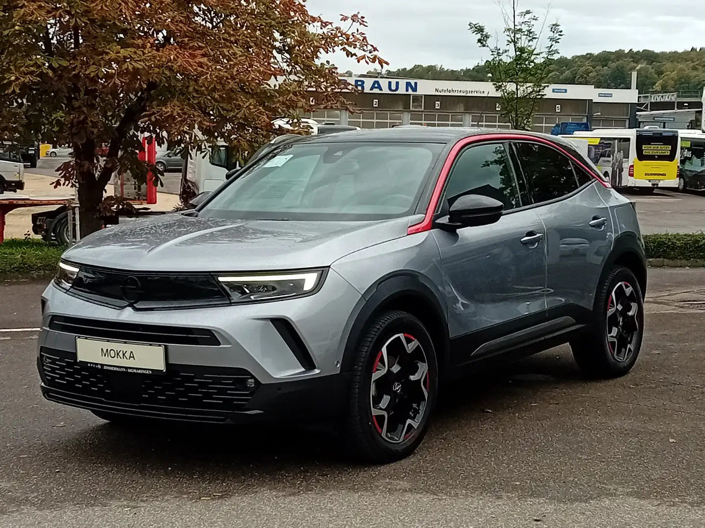 Opel Mokka GS Line 1.2 SHZ PDC Bluetooth Grau - 2
