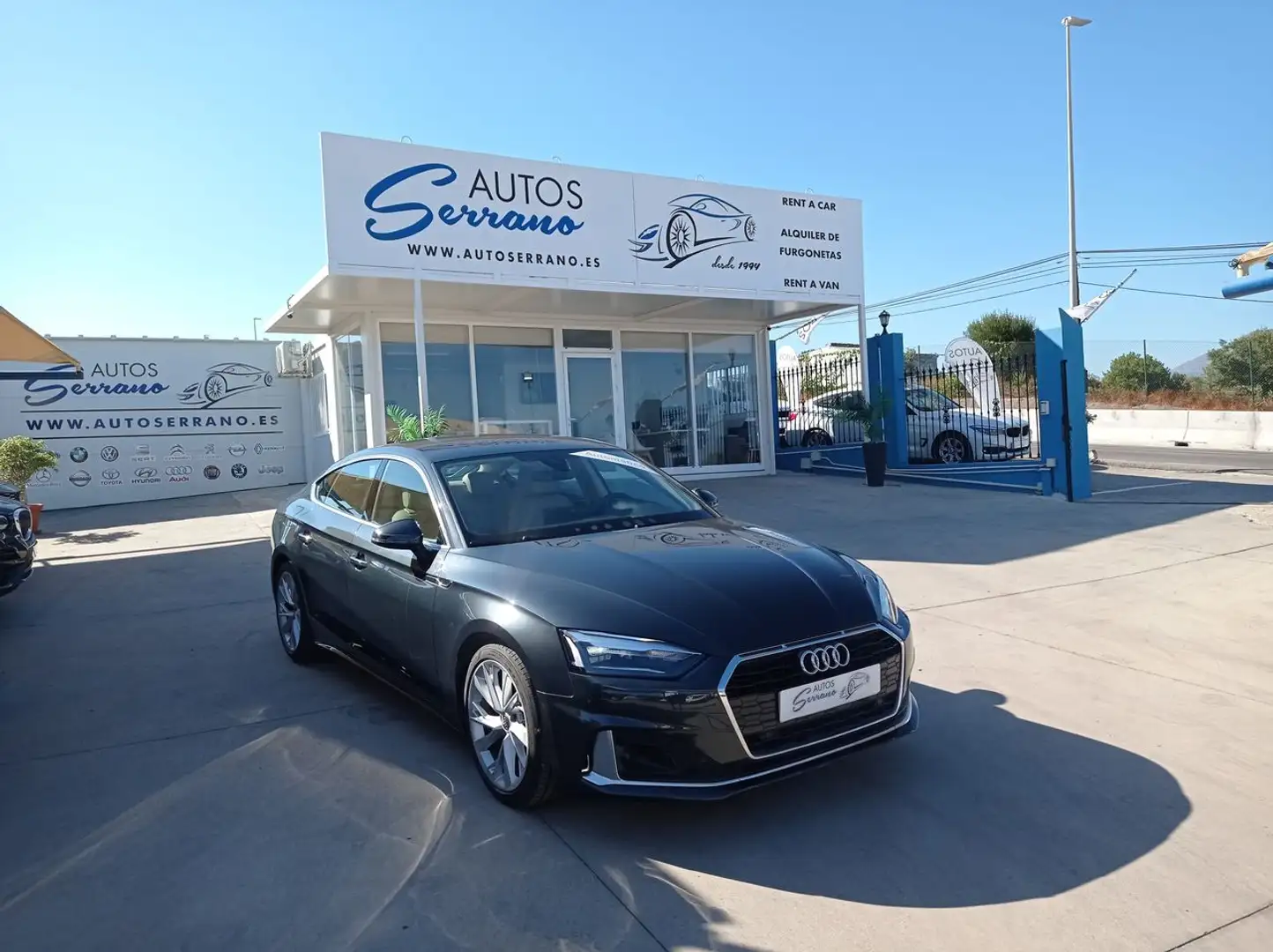 Audi A5 Sportback 2.0TDI Advanced S tronic 110kW Zwart - 1