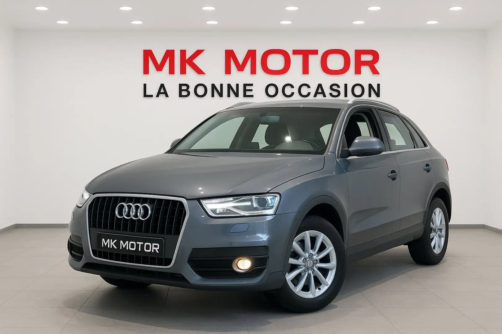 Audi Q3 🟢2.0 TDi 140CV - GPS - CRUISE - AIRCO Сірий - 1