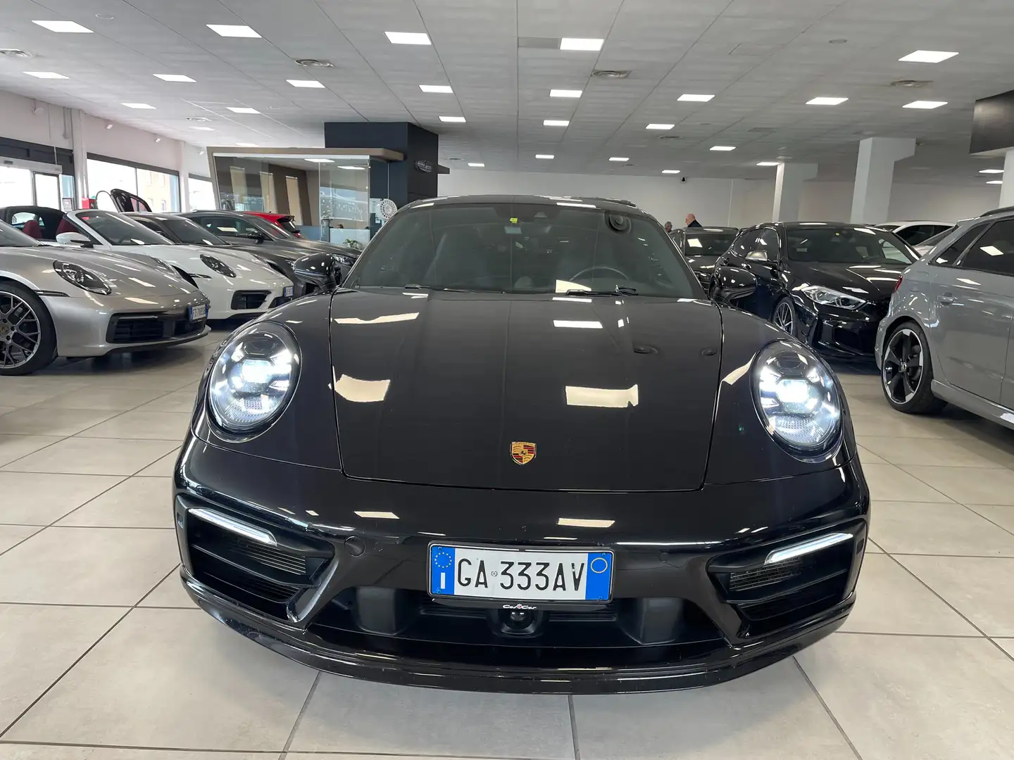 Porsche 992 911 Coupe 3.0 Carrera 4S auto  ** IVA ESPOSTA ** Nero - 2