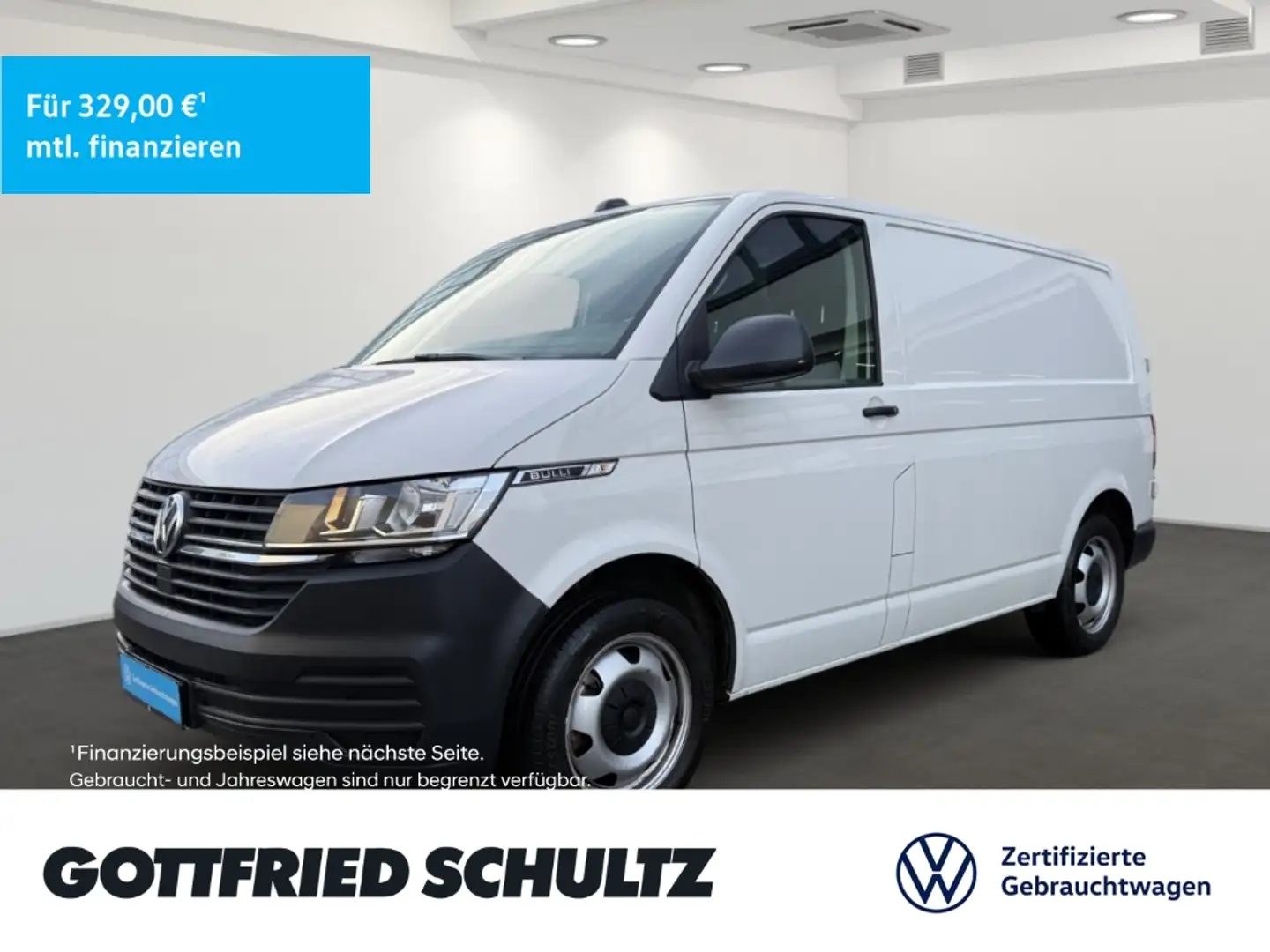 Volkswagen T6.1 Transporter Kasten 2.0 TDI DSG KLIMA EcoProfi FWD KAMERA AHK E Weiß - 1