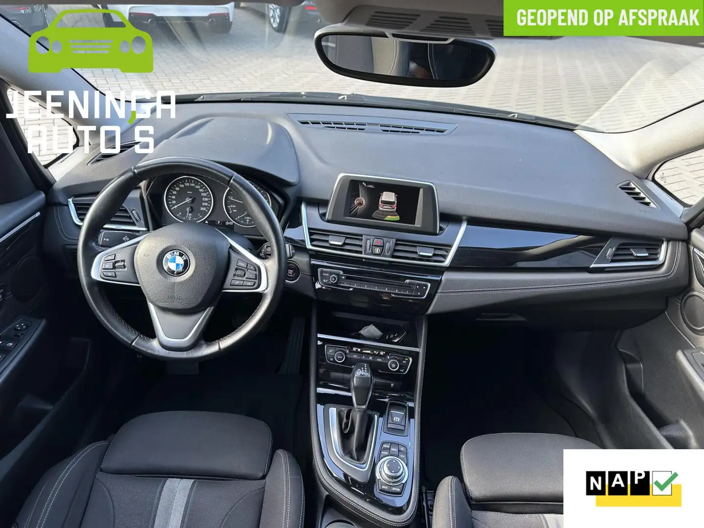 BMW 218 2-serie Gran Tourer 218i Sport 7p|Navi|Pano|Clima| Grau - 2