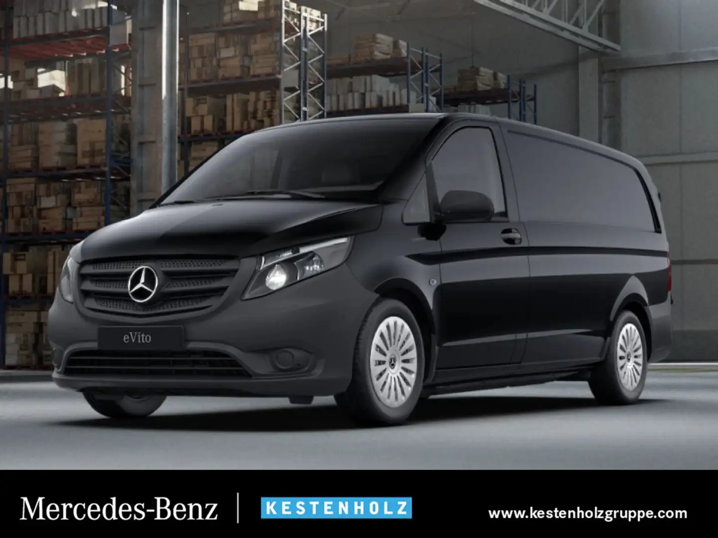 Mercedes-Benz Vito eVito 111 Kasten Lang Schwarz - 1