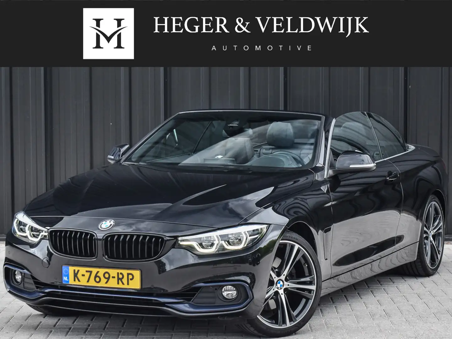 BMW 430 4-serie Cabrio 430i HIGH EXECUTIVE | COMFORT ACCES Černá - 1