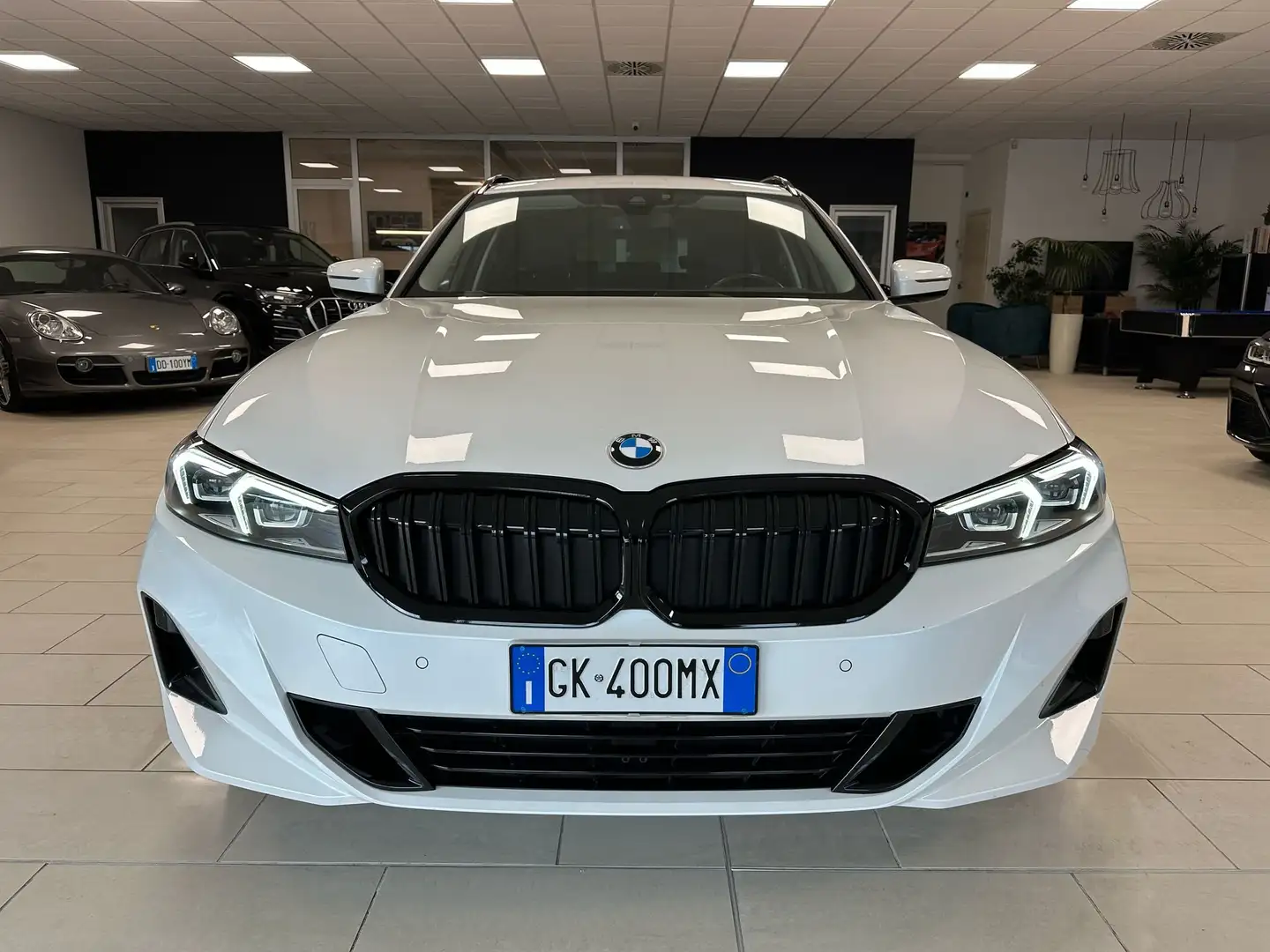 BMW 318 d Touring mhev Sport auto Uff.Italiana UniPropriet Bianco - 2