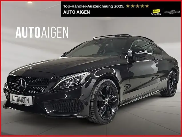 Mercedes-Benz C 220 d 4MATIC * AMG * PANO * ALL BLACK * KAMERA * LED *