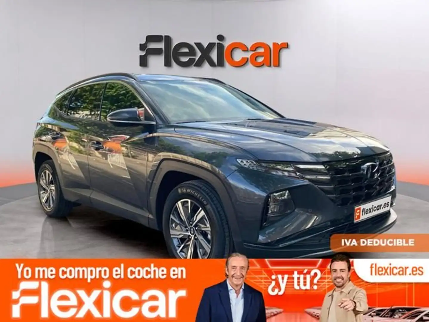 Hyundai TUCSON 1.6 TGDI HEV Maxx Sky AT Gris - 1