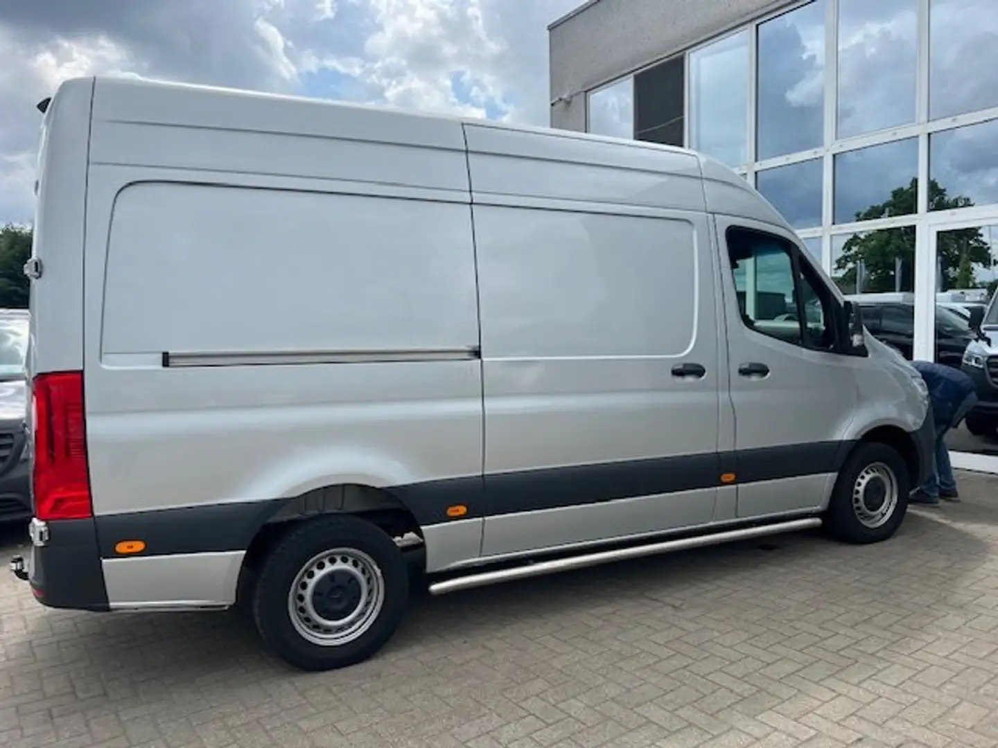 Mercedes-Benz Sprinter 315 TREKHAAK 3500 KG - € 36000 EX BTW Argento - 1