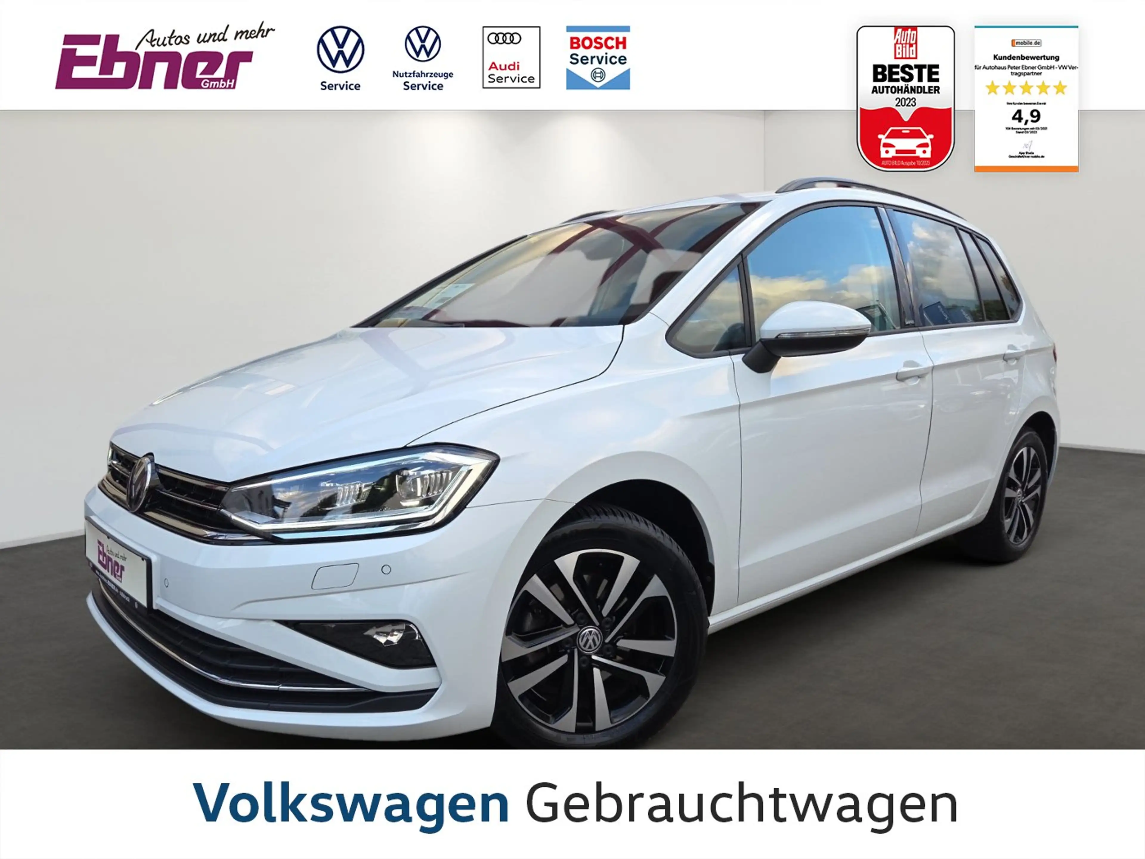 Volkswagen Golf Sportsvan UNITED 1.5TSI DSG ACC+KAMERA+LED+NAVI+SITZHZG!