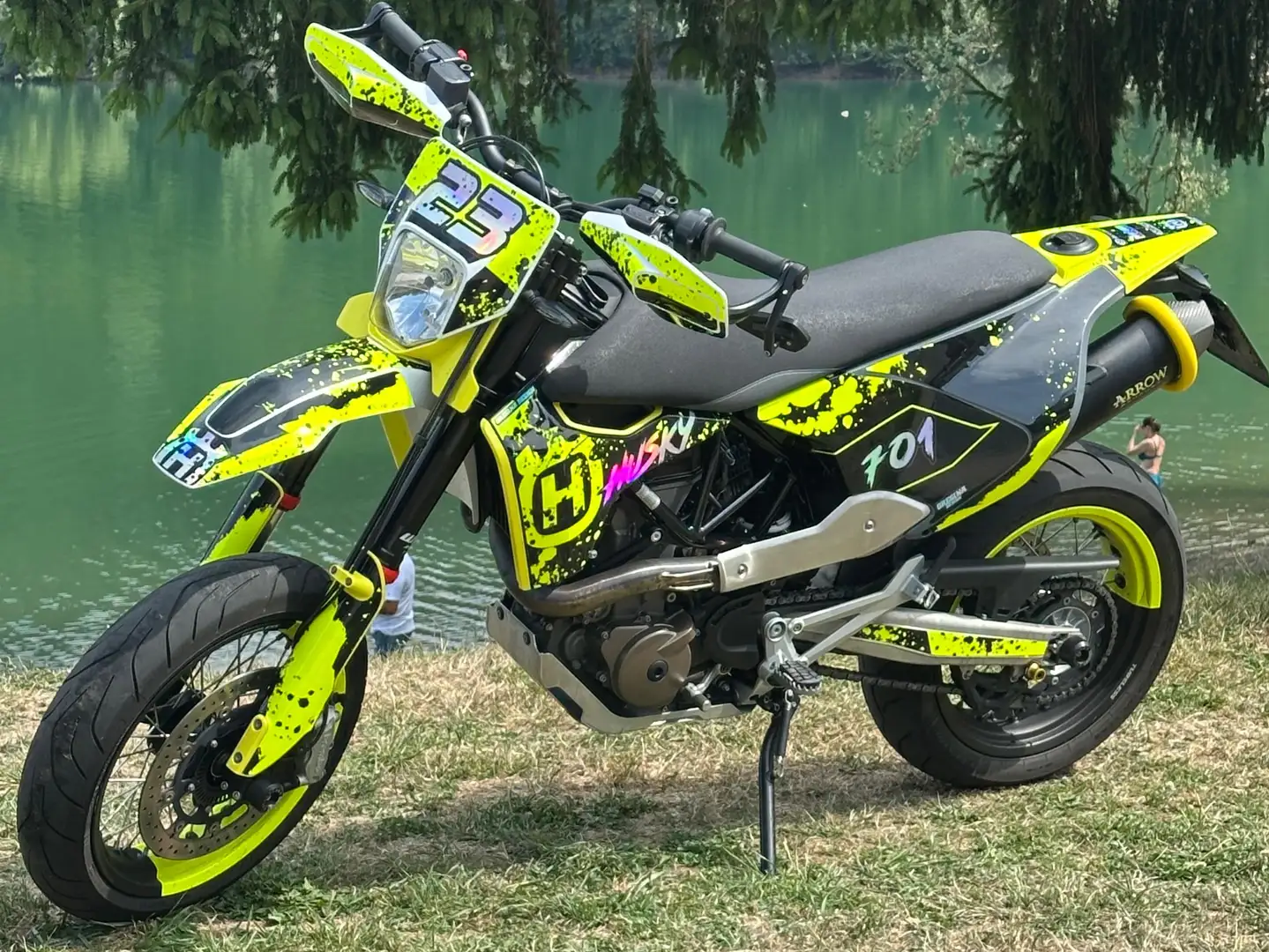 Husqvarna 701 Supermoto Galben - 2