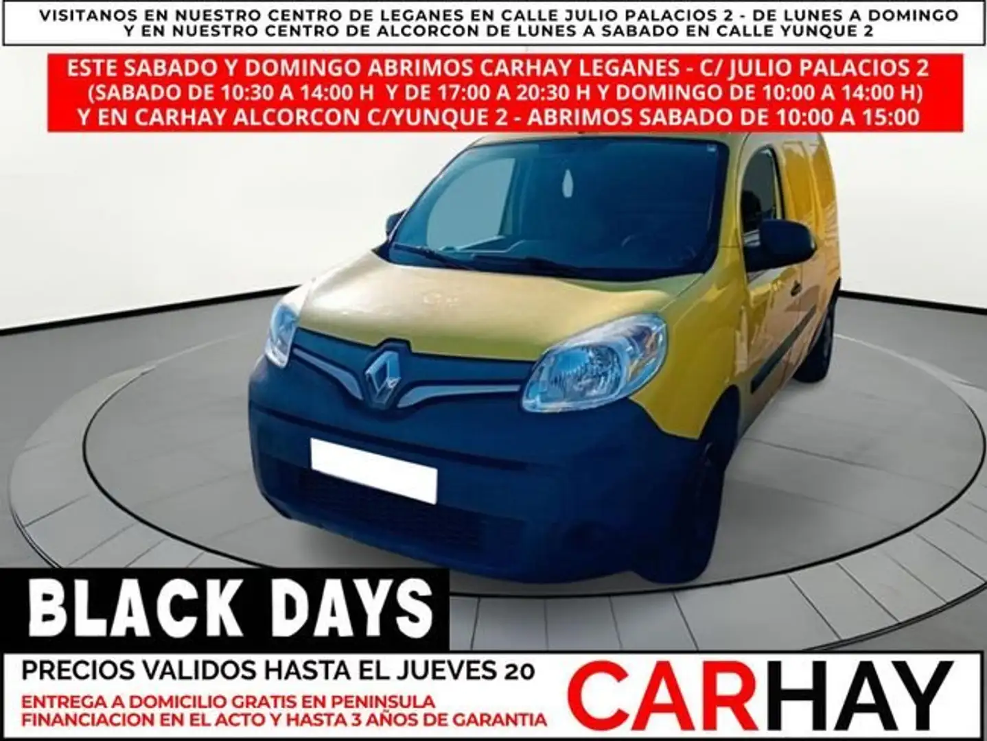 Renault Kangoo Fg. Maxi 1.5dCi Profesional 5pl. 66kW Amarillo - 1