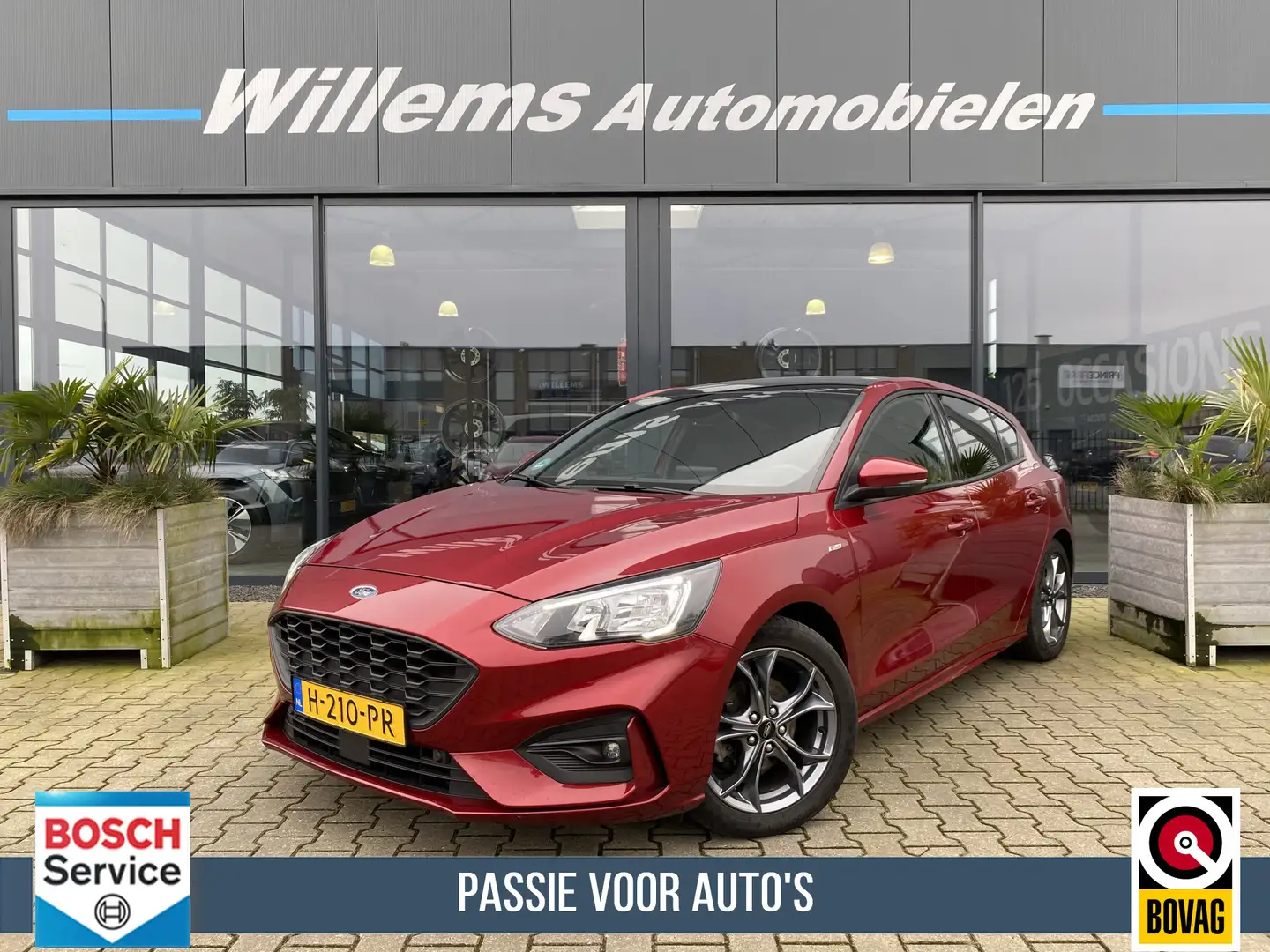 Ford Focus 1.0 EcoBoost ST Line Business App-Connect, Schuifk Rouge - 1