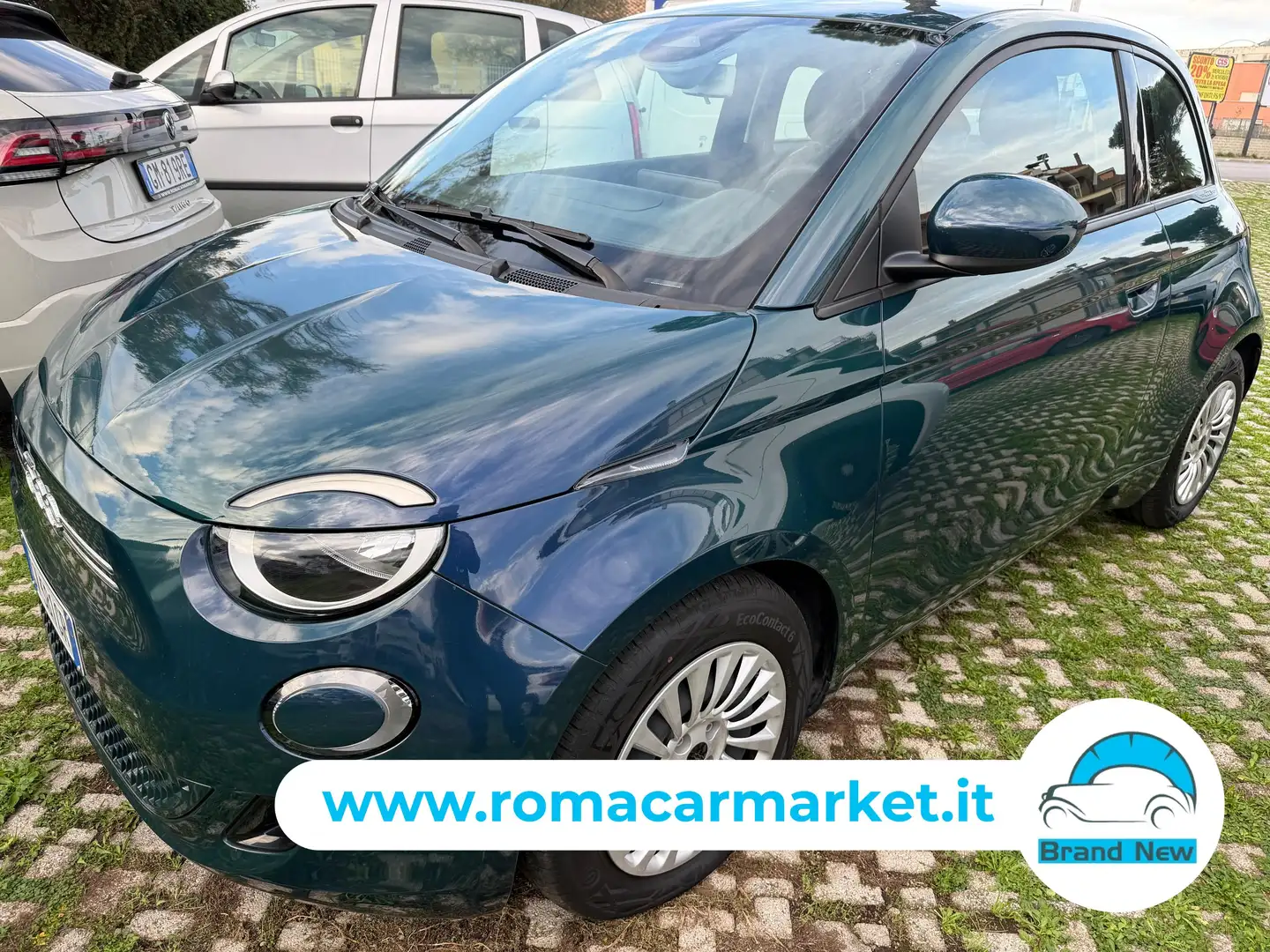 Fiat 500e 42 kWh Icon AZIENDALE KM CERTIFICATI Blu/Azzurro - 2