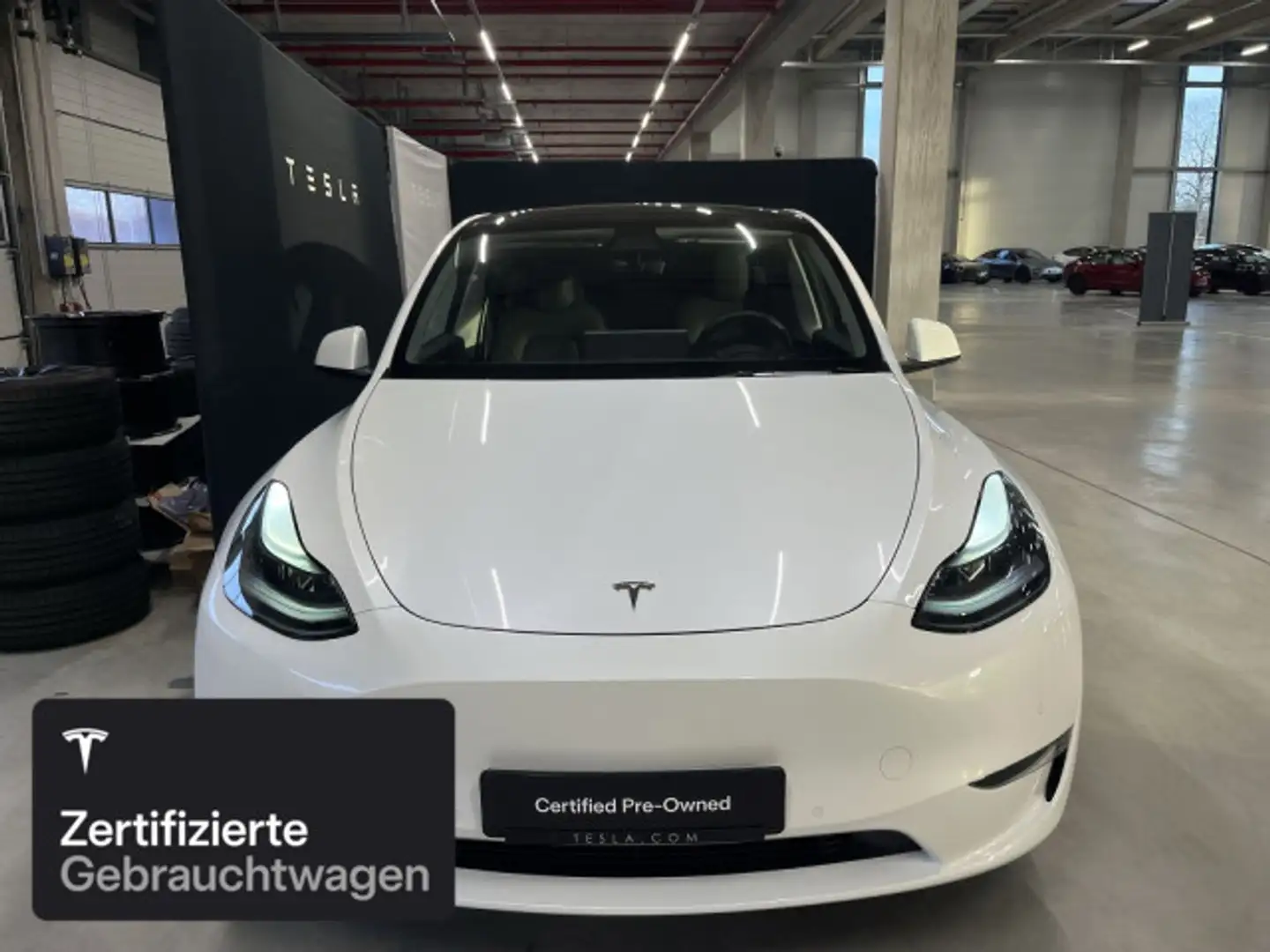 Tesla Model Y Long Range AWD Weiß - 2