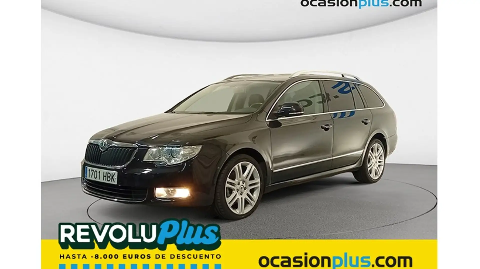 Skoda Superb Combi 2.0TDI CR Elegance Negro - 1