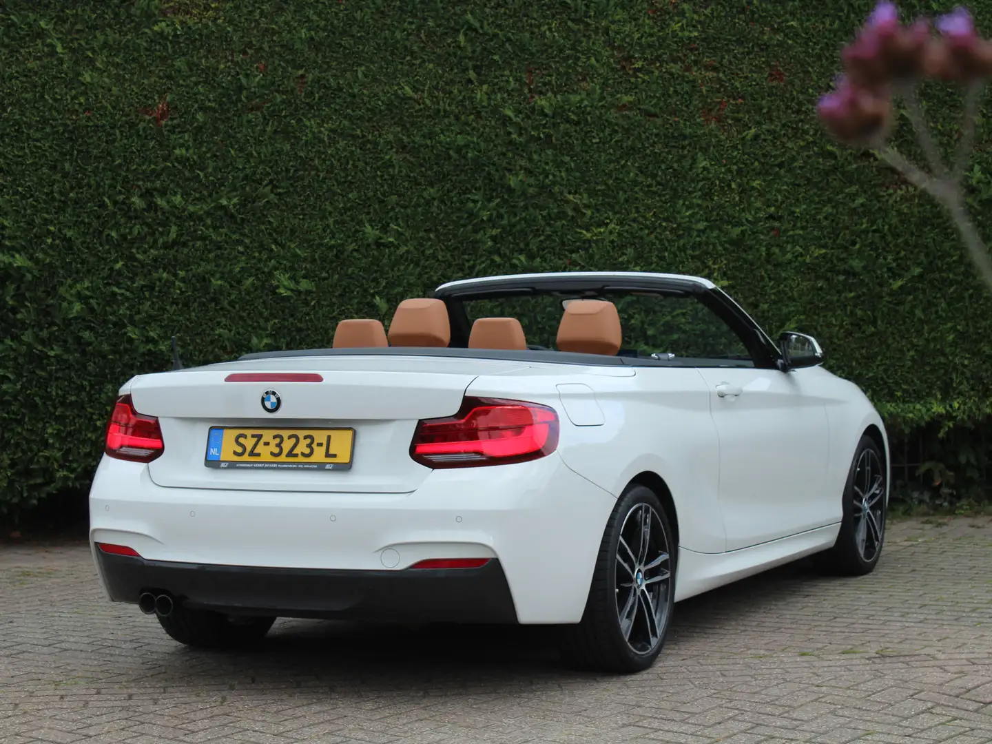 BMW 220 2-serie Cabrio 220i High Executive M Sport | 1e ei Weiß - 2