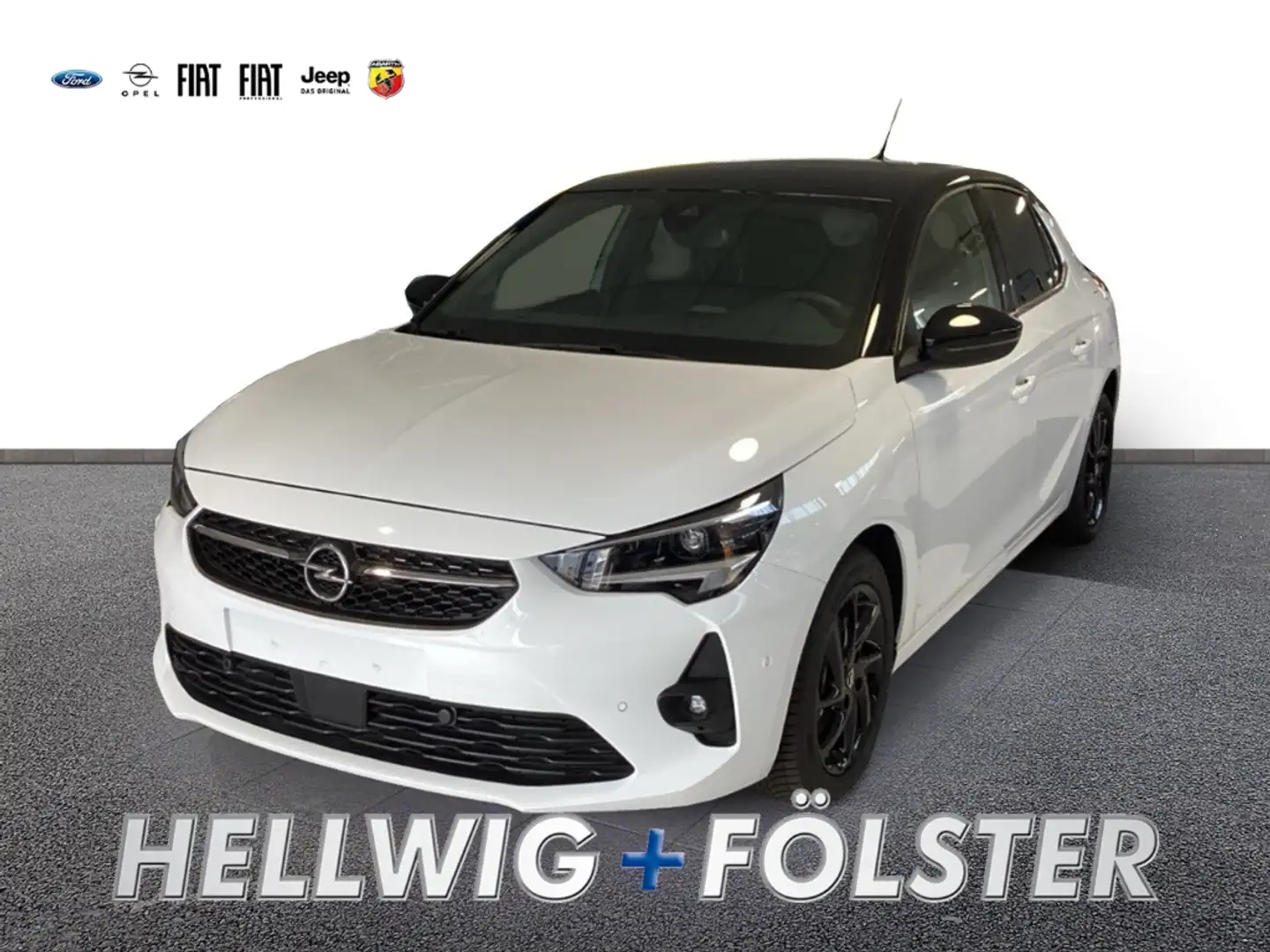 Opel Corsa F GS 1.2 T SHZ Navi Kamera Keyless Blanc - 1