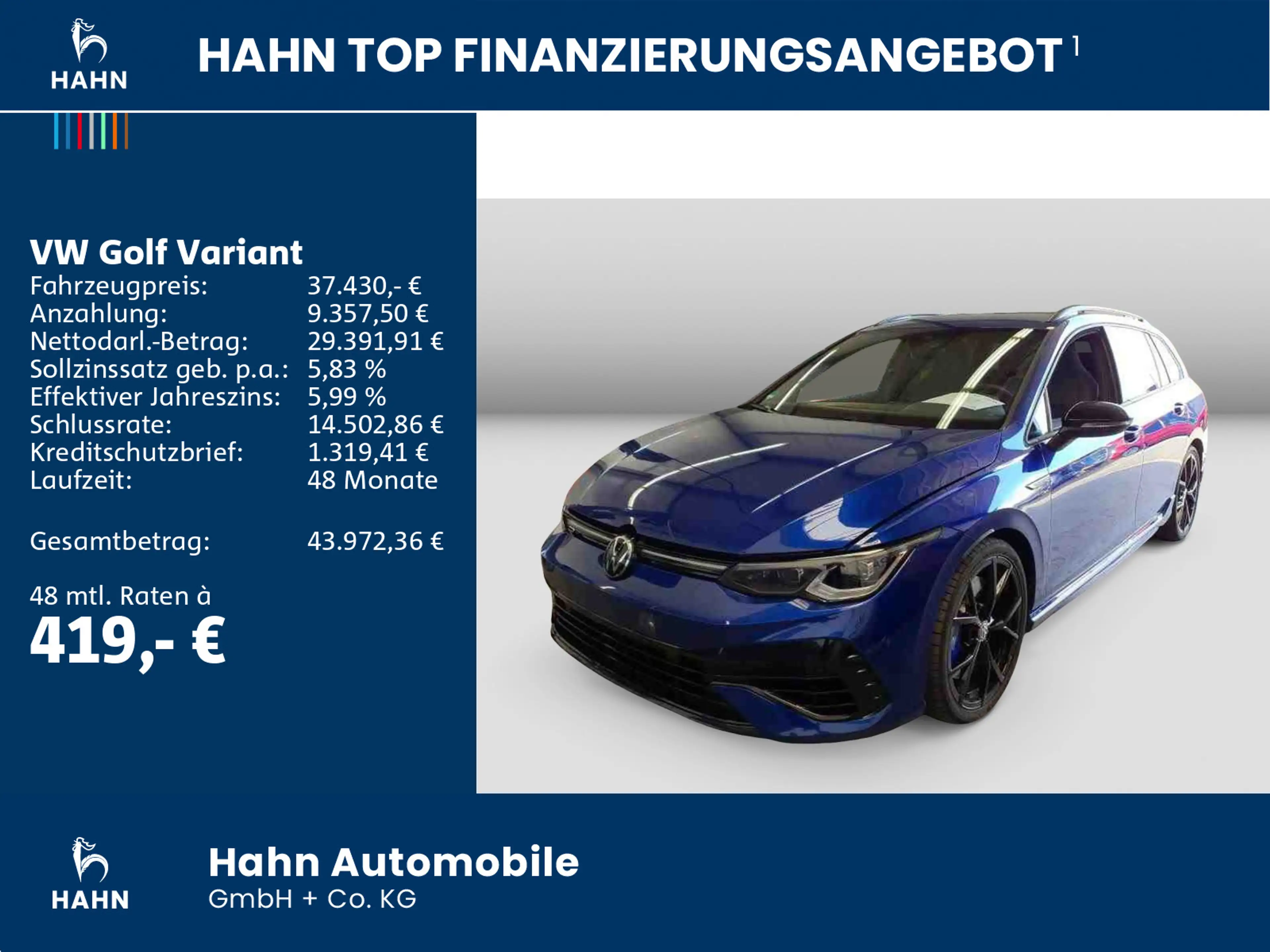 Volkswagen Golf Variant Golf Variant R 2.0TSI DSG 4M Matrix AHK H&K ACC — photo 2