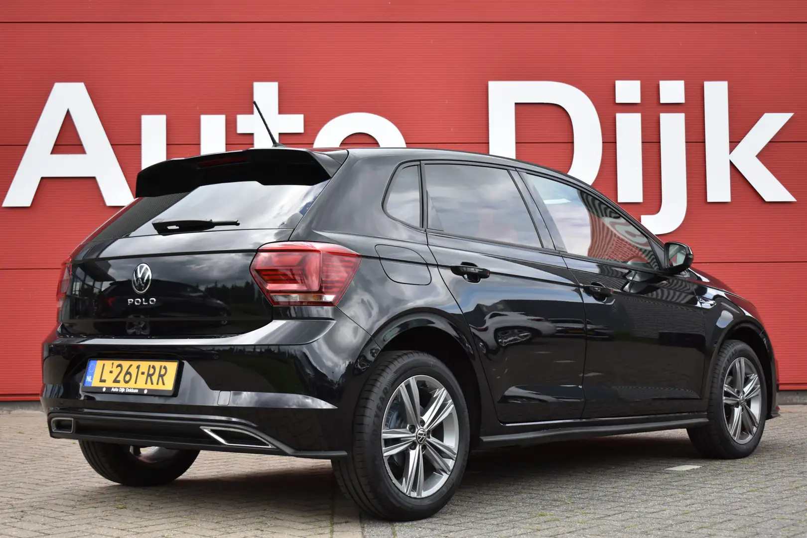 Volkswagen Polo 1.0 TSI R-Line Edition DSG | Carplay | Adapt. Crui Schwarz - 2