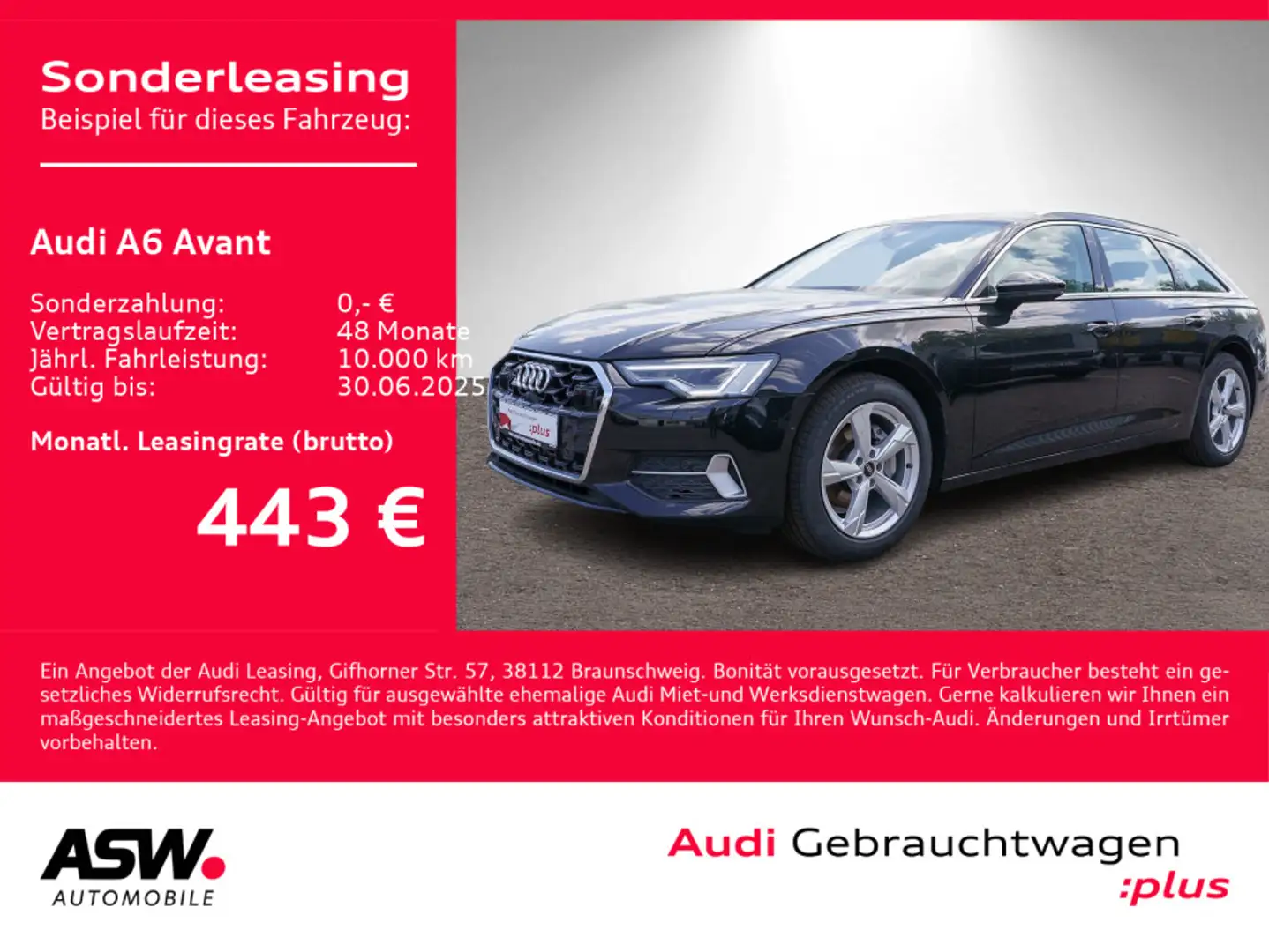 Audi A6 advanced 40 TDI quattro Navi Matrix AHK Schwarz - 1