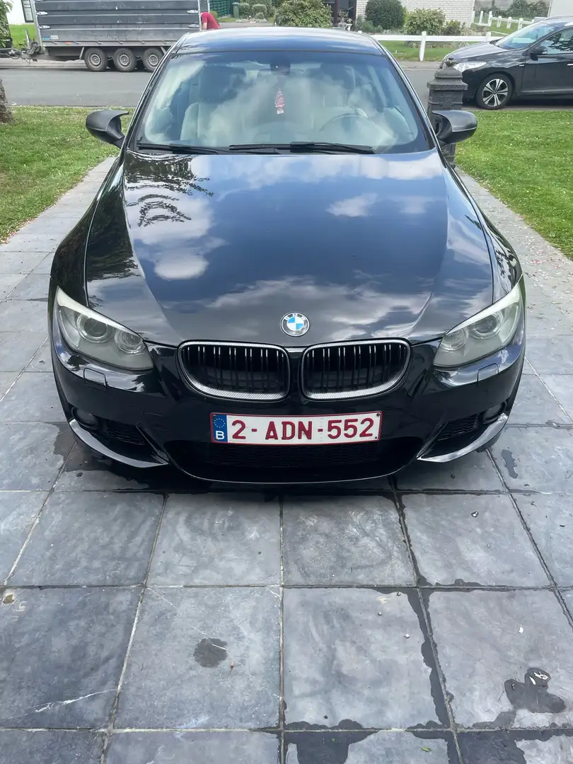 BMW 335 335d Coupe Aut. Noir - 1